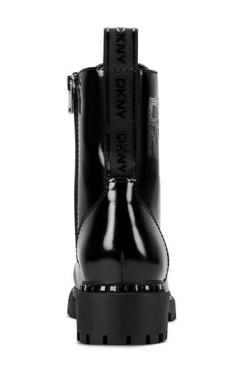 Dkny Rufus Lug Sole Bootie In Black