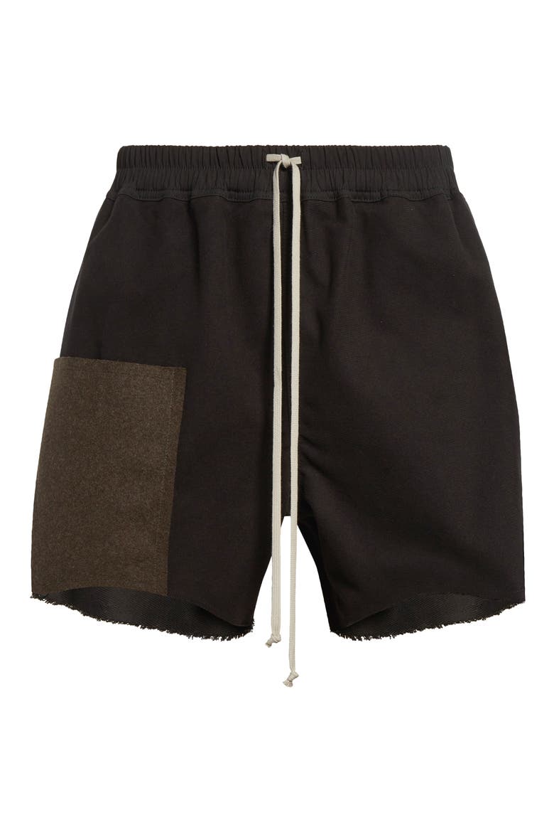 Mixed Media Boxer Shorts, Alternate, color, BLACK/ BROWN/ BLACK