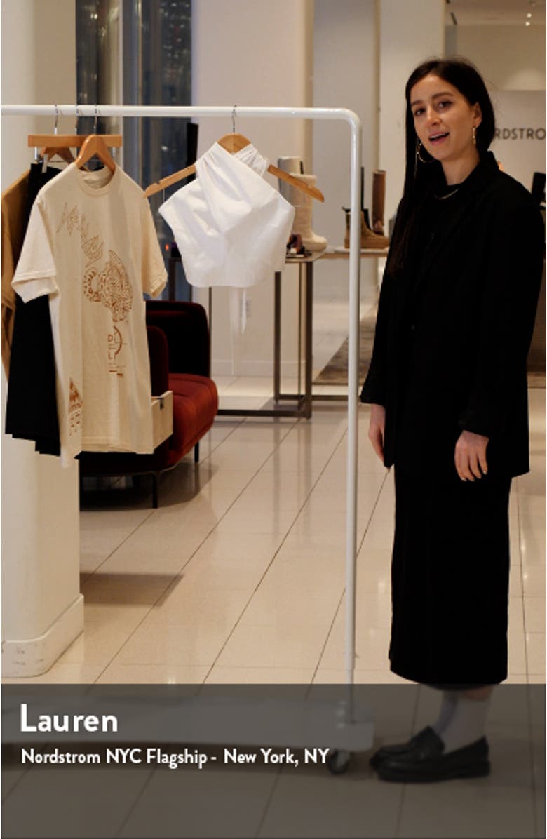 Kai Crop Halter Top, sales video thumbnail