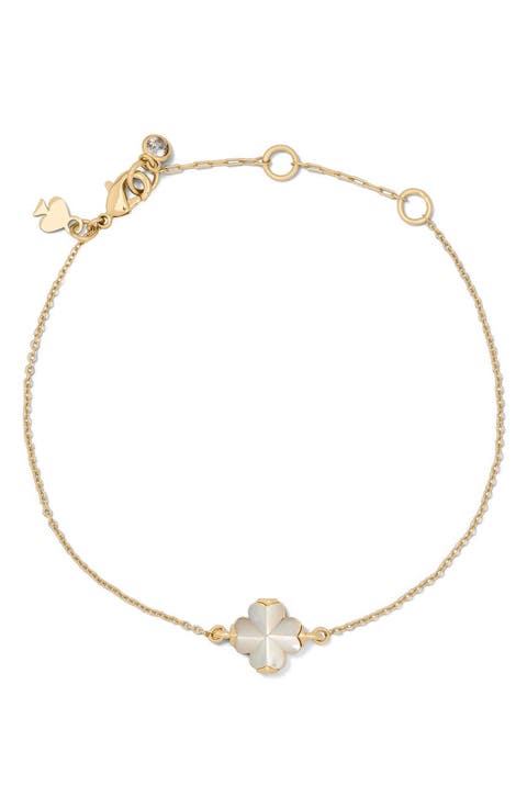 spade flower bracelet