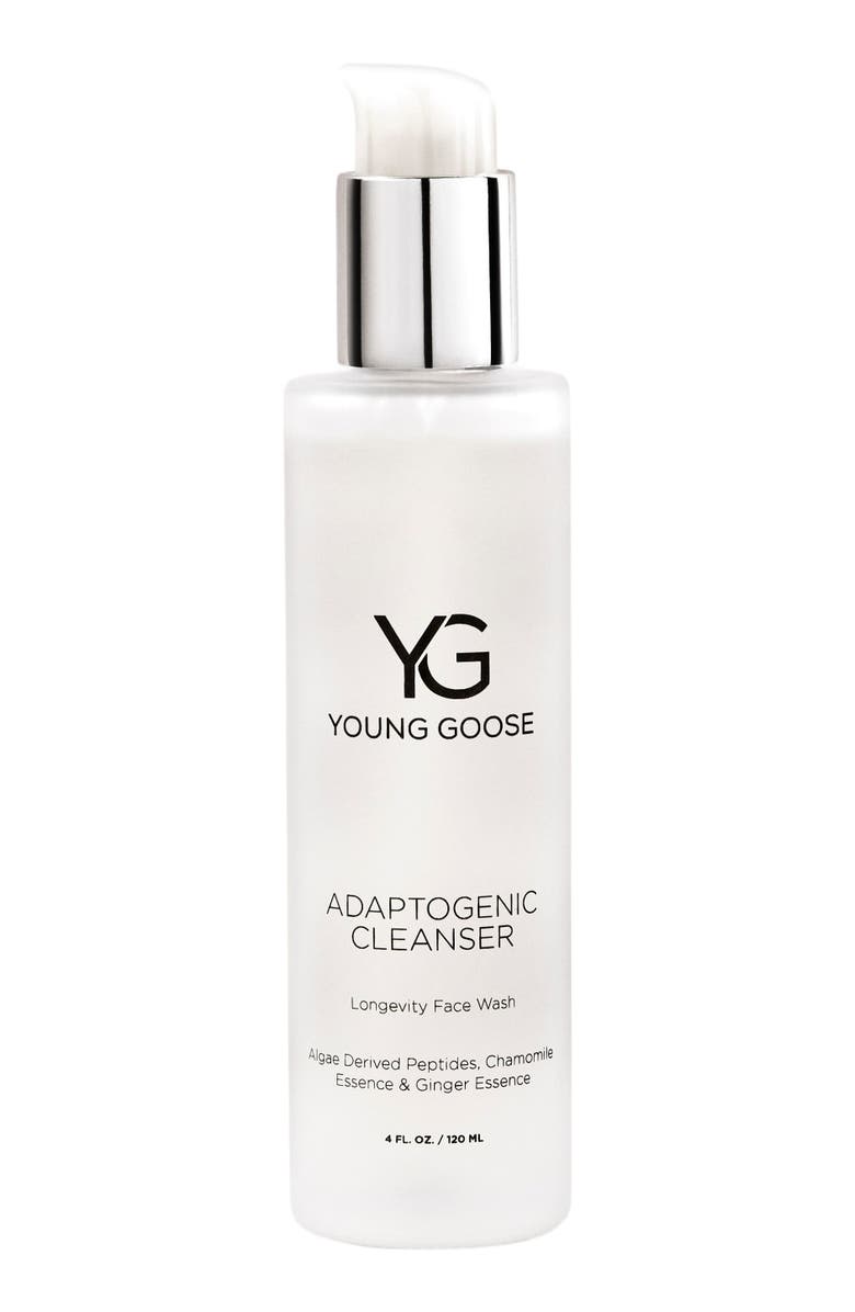 Young Goose Adaptogenic Cleanser 120 ML, Main, color, Transparent