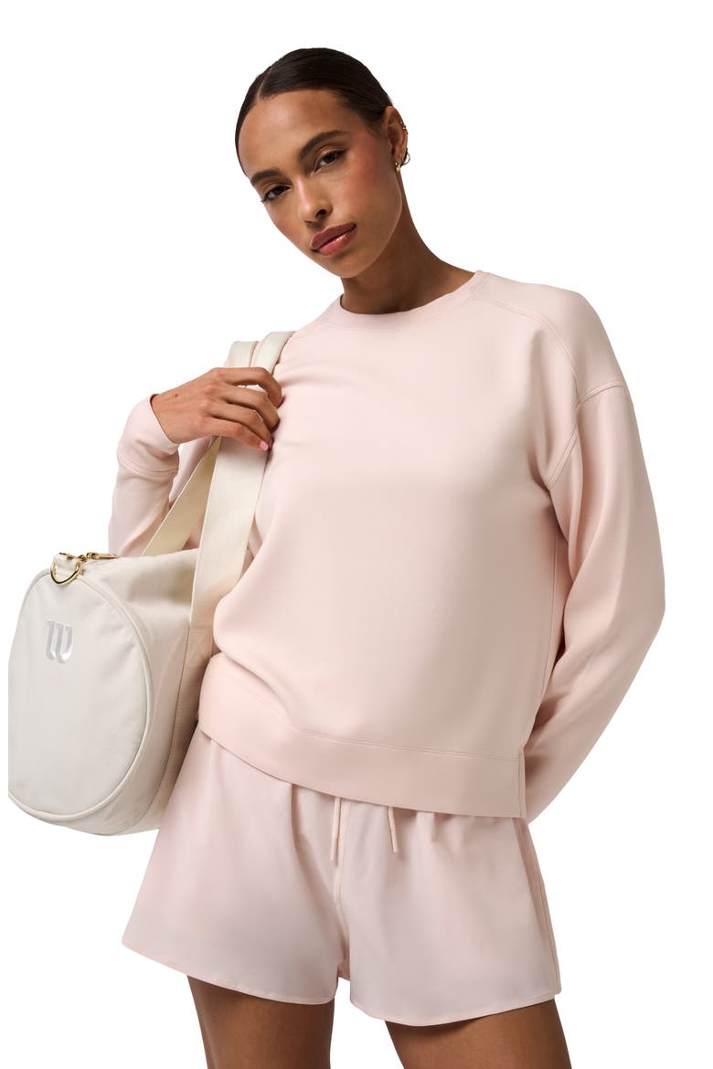 Skyloft Crewneck Sweatshirt, Alternate, color, SHEER PINK