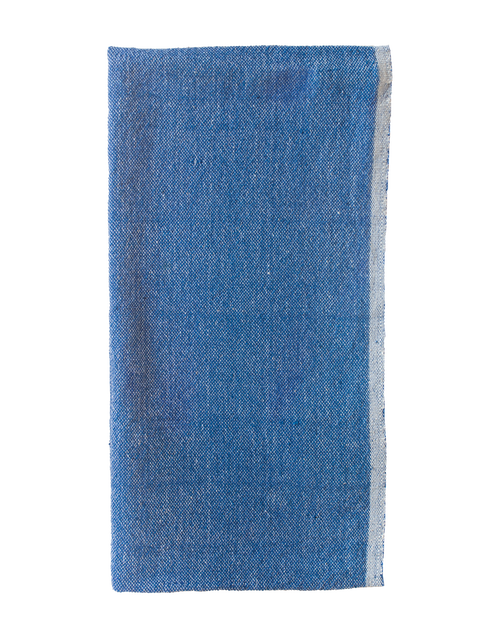 Kd Weave Hand Towel In Blue