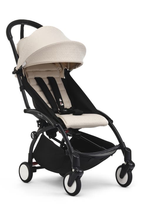 x Bonpoint 6+ YOYO² Stroller Seat Cushion & Extended Canopy