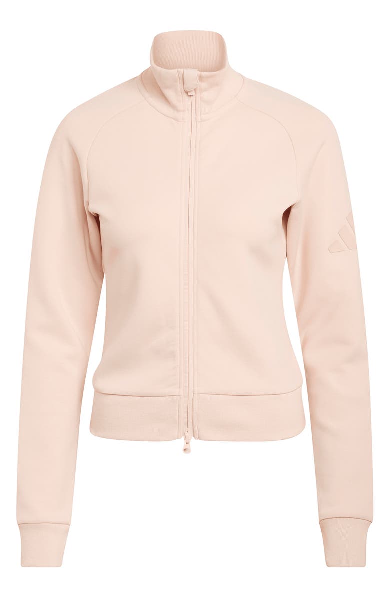 adidas Originals Soft Lux Slim Fit Track Jacket, Alternate, color, Blush Pink/ /