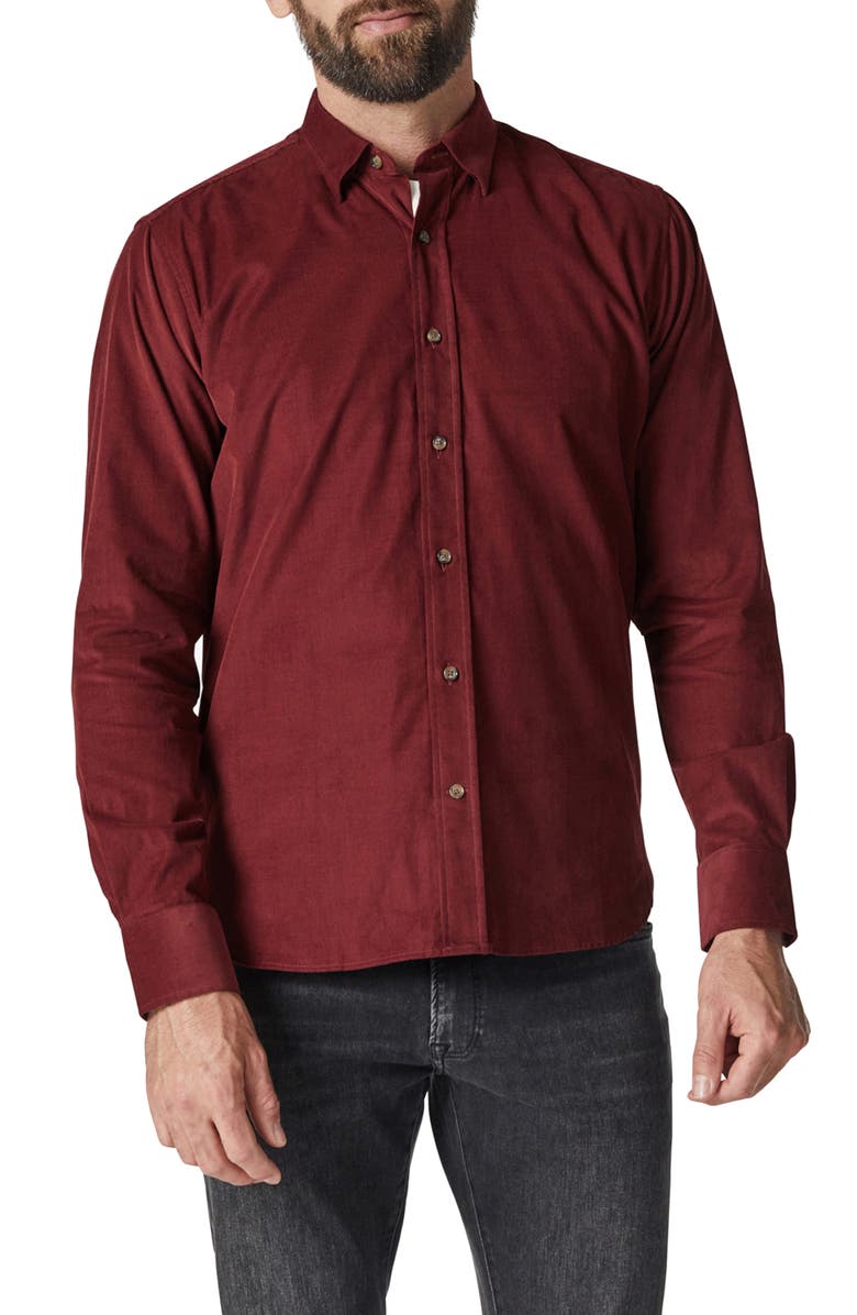 34 Heritage Corduroy Button-Up Shirt, Main, color,