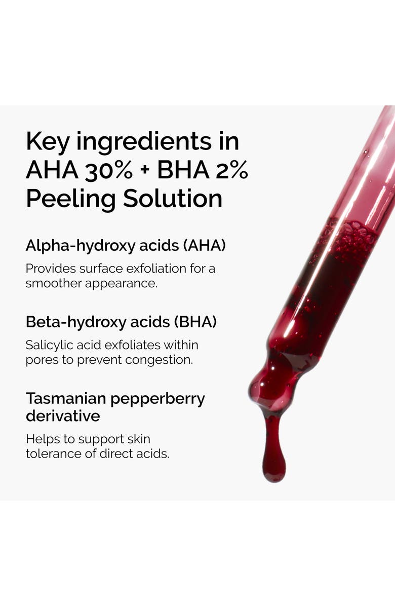 The Ordinary AHA 30% + BHA 2% High-Strength Peeling Solution for Brightening, Alternate, color, 