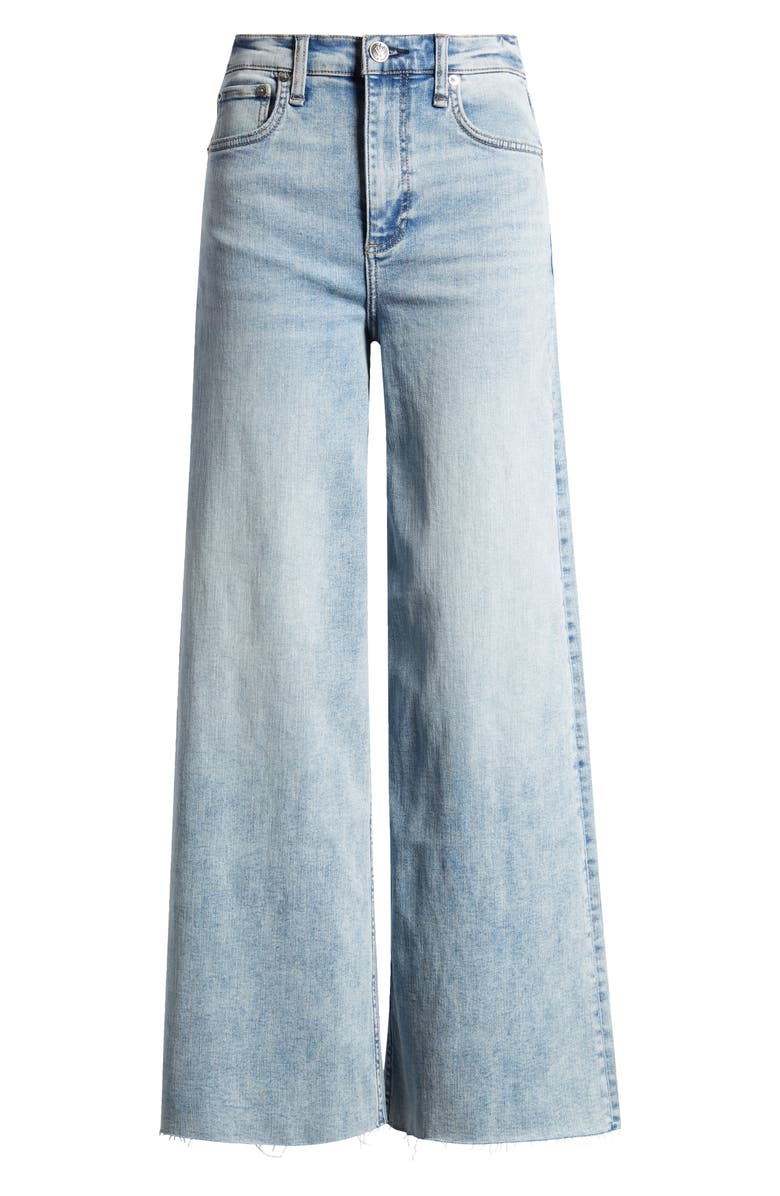 rag & bone Sofie High Waist Wide Leg Jeans, Alternate, color, Lou1