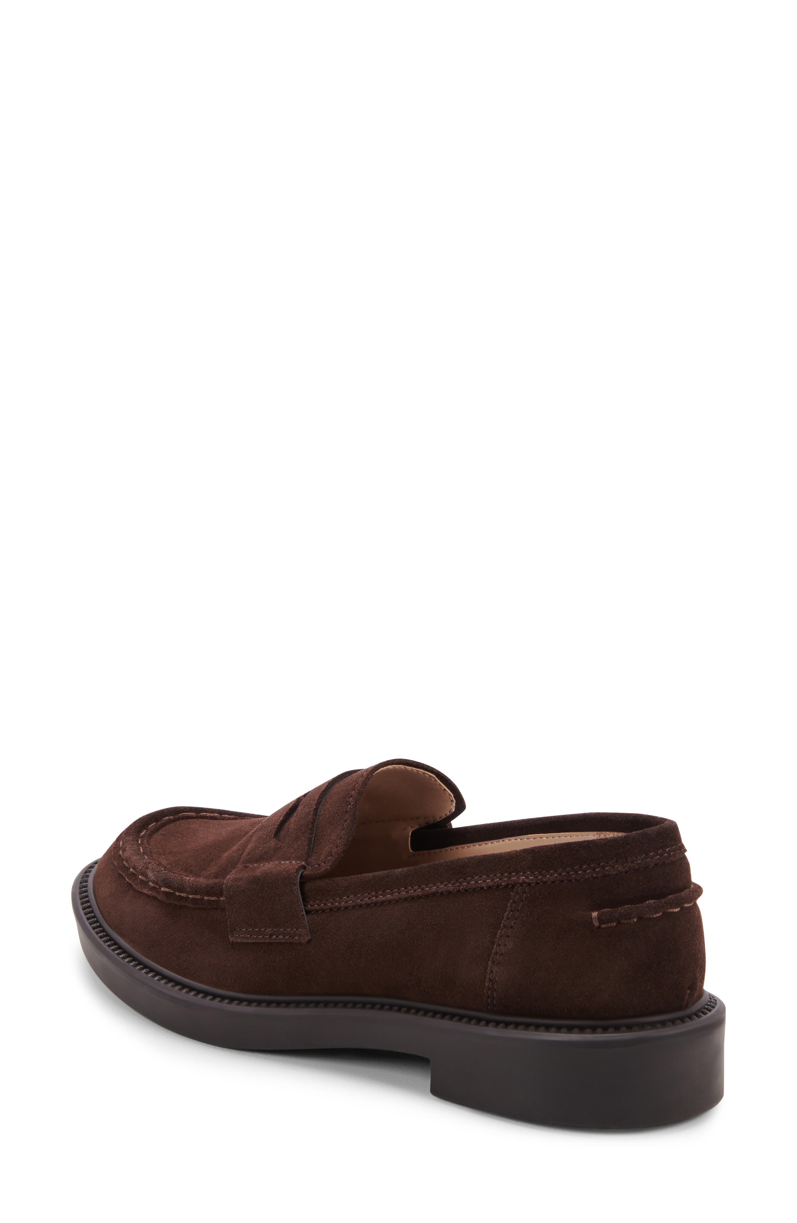Halo Waterproof Loafer, Alternate, color, CHOCOLATE SUEDE