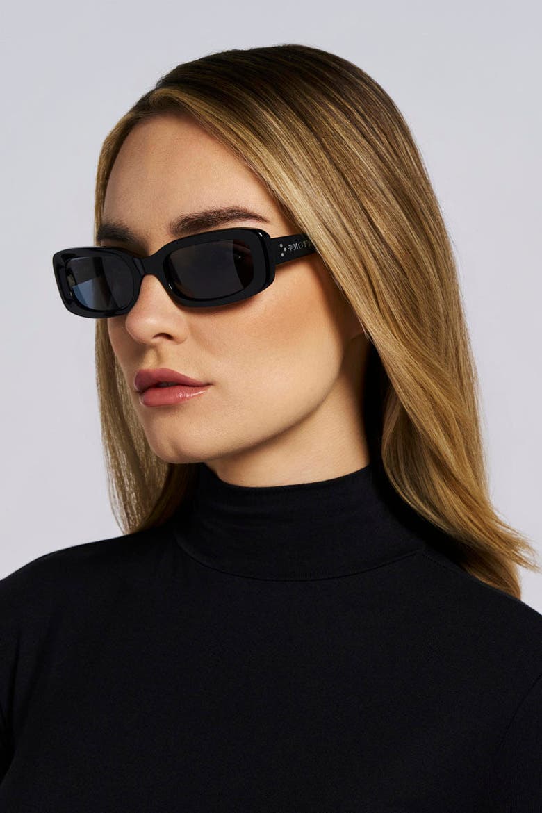 Women's Seraphine Polarized Sunglasses, UPF 50+ Sun Protection, Alternate, color, Black