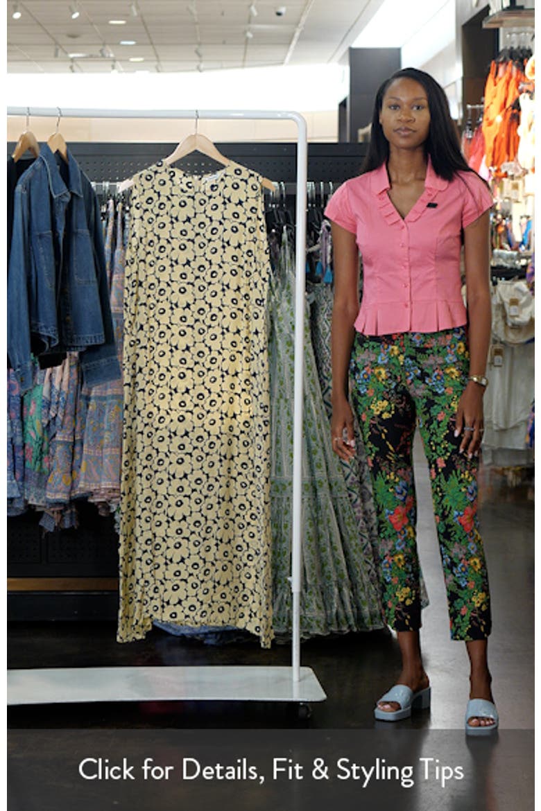 Marimekko Migot Unikko Floral A-Line Dress (Women) | Nordstromrack
