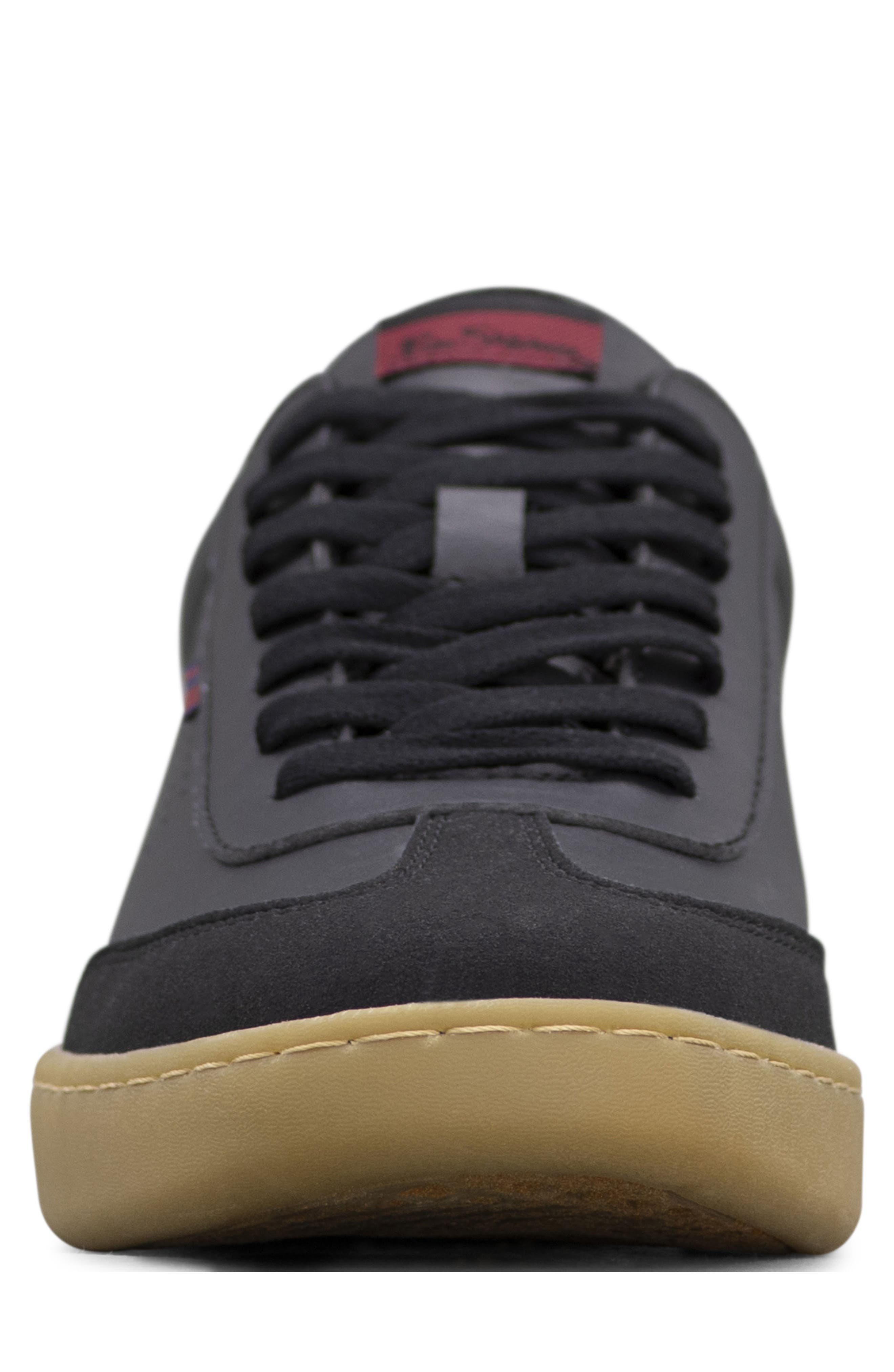 Ben Sherman Glasgow Sneaker, Alternate, color, Black/ Gum