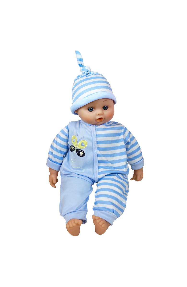 Lissi 16 Inch Talking Baby Doll, Striped Butterfly, Alternate, color, Multicolored