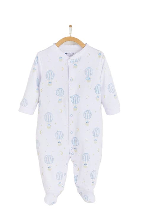 Premium Peruvian Pima Cotton Robin Footie Pajamas For Infant
