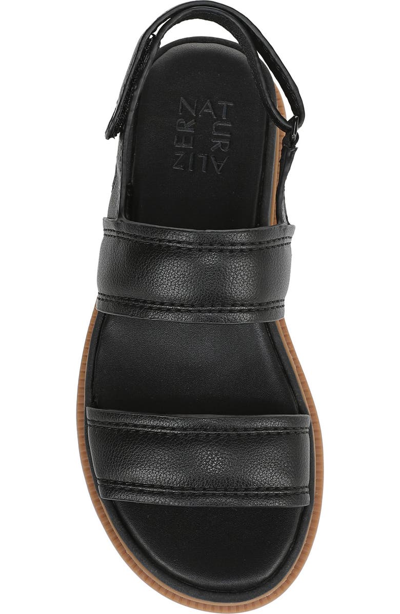 Naturalizer Attract Slingback Platform Sandal, Alternate, color, Black