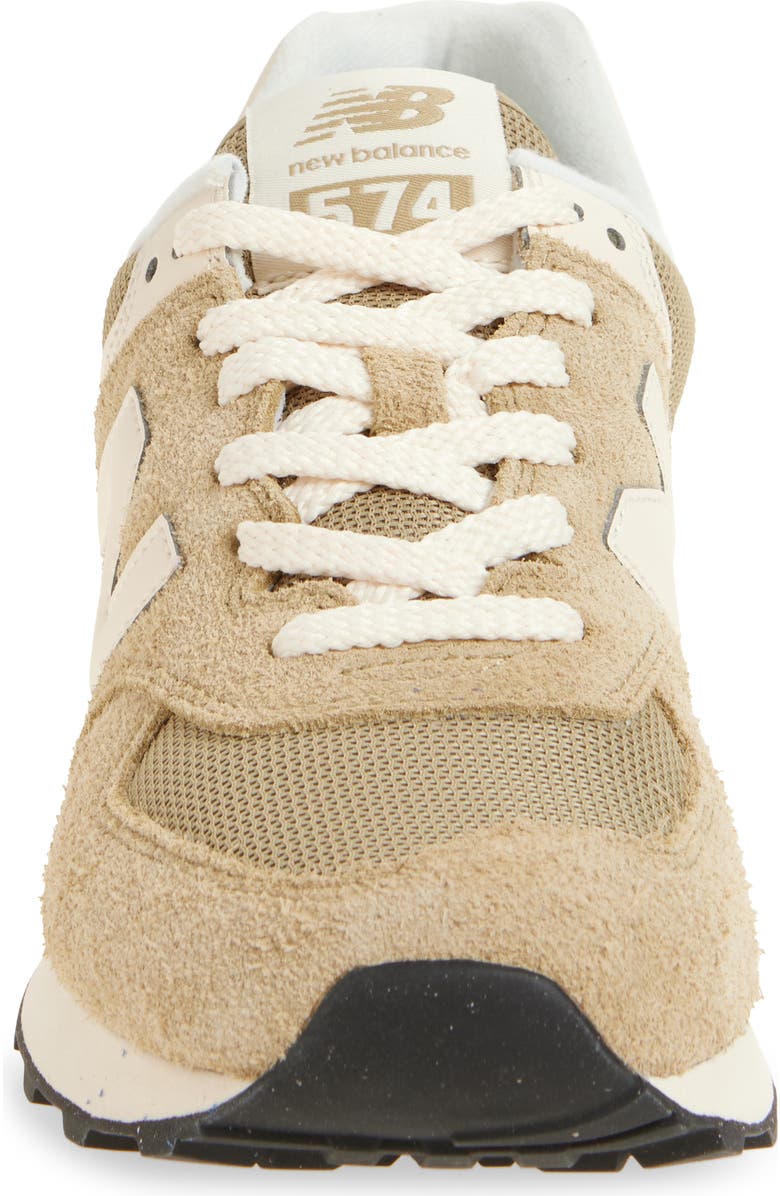 New Balance 574 Sneaker, Alternate, color, Boulder/ Permafrost