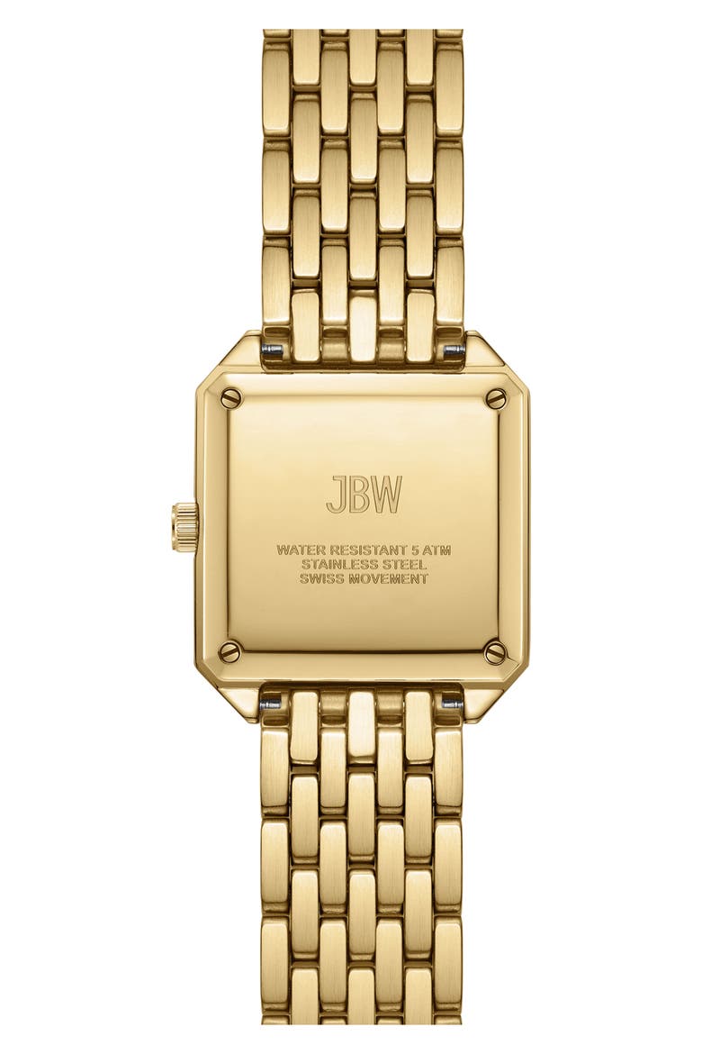 Astra Crystal Pavé Bracelet Watch, 29mm, Alternate, color, GOLD