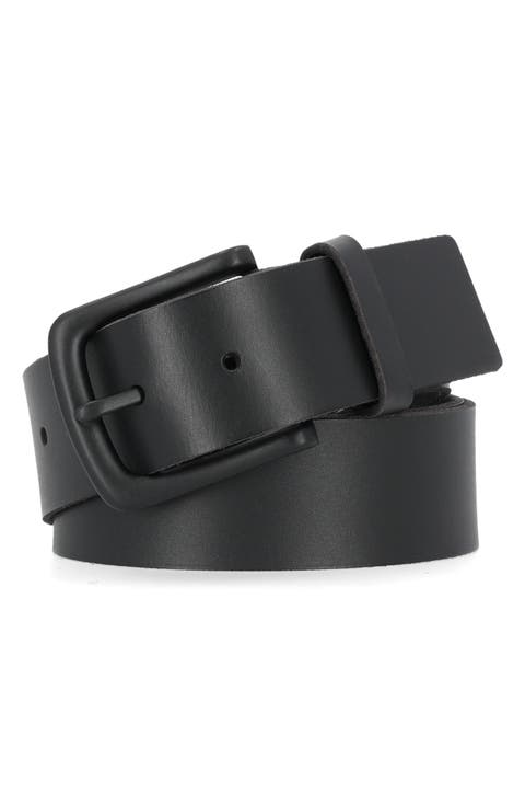 Pull Up Leather Belt