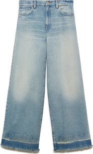 MANGO Devin Released Hem Straight Leg Jeans