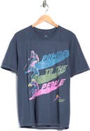 Goodie Two Sleeves Powder To the People Cotton Graphic T-Shirt