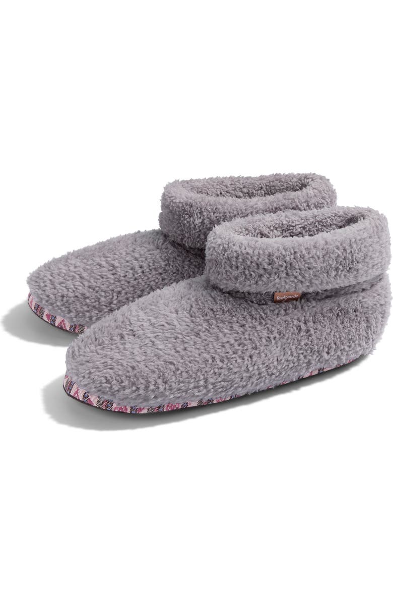 Feelgoodz Women's Cloud Slipper Indoor Ankle Bootie House Shoes, Main, color, Azalea