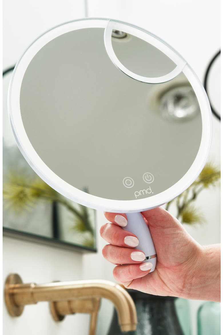Reflect Pro Lighted LED 9-Inch Makeup Mirror, Alternate, color, WHITE