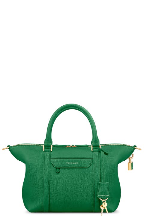 Small Leather Weekender