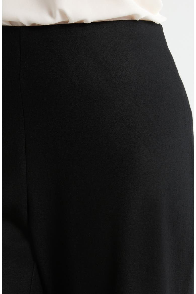 Wool Wide Leg Pants, Alternate, color, BLACK