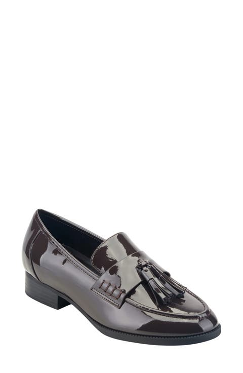 Irka Faux Patent Loafer