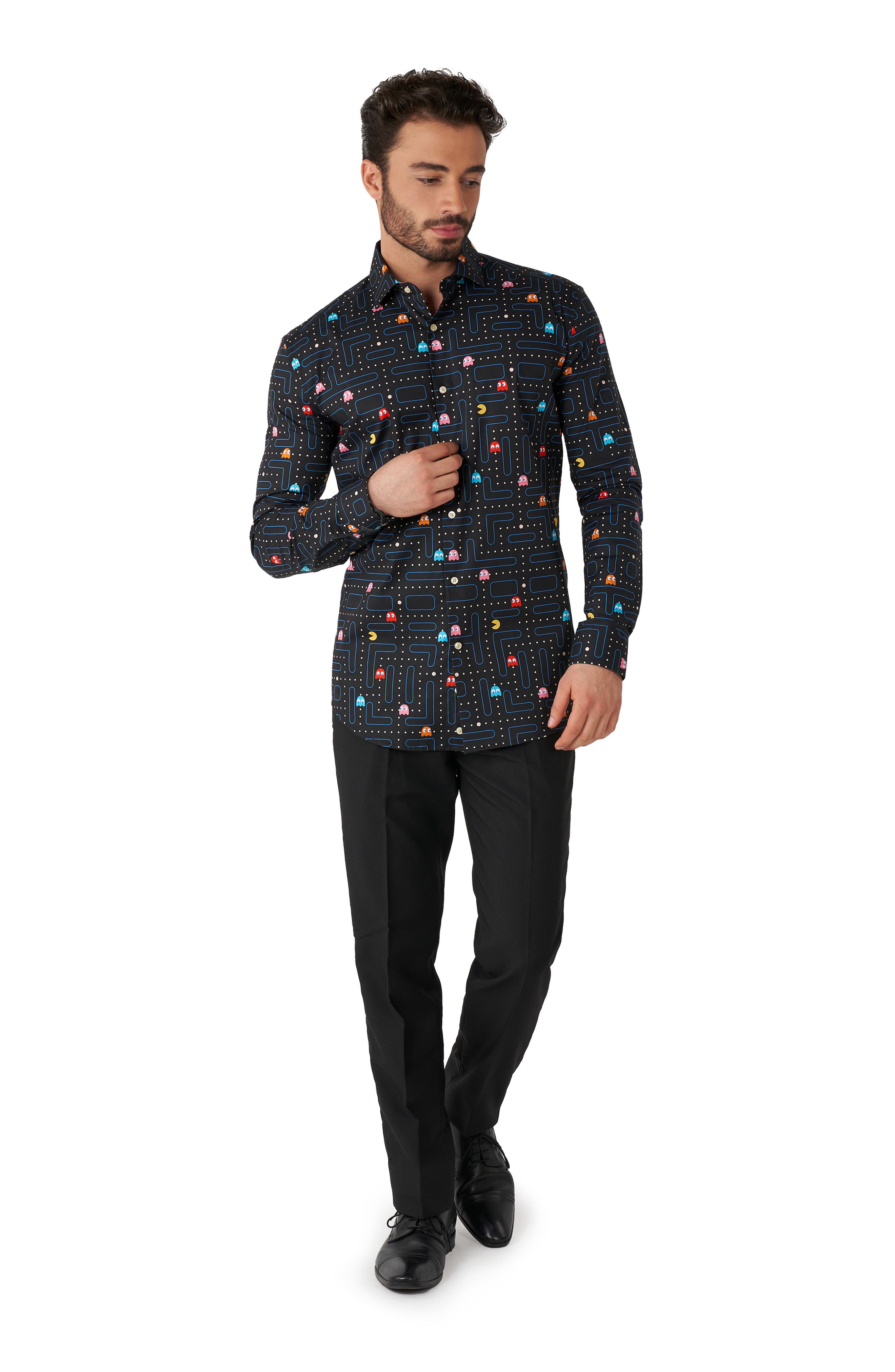 OppoSuits Pac-Man Button-Up Shirt (Men) | Nordstromrack