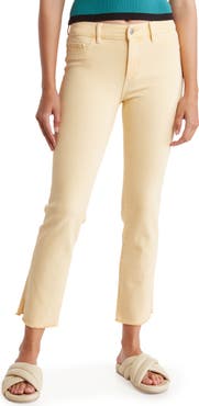 DL1961 Ankle Crop Fray Hem Jeans