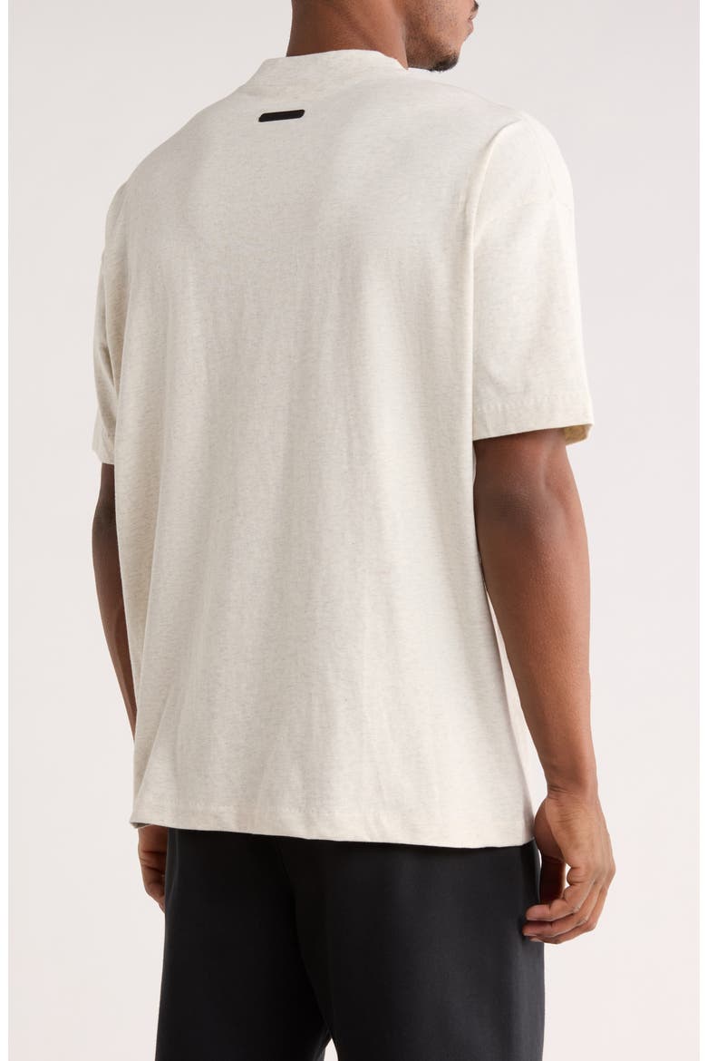 Classic Cotton T-Shirt, Alternate, color, OATMEAL HEATHER