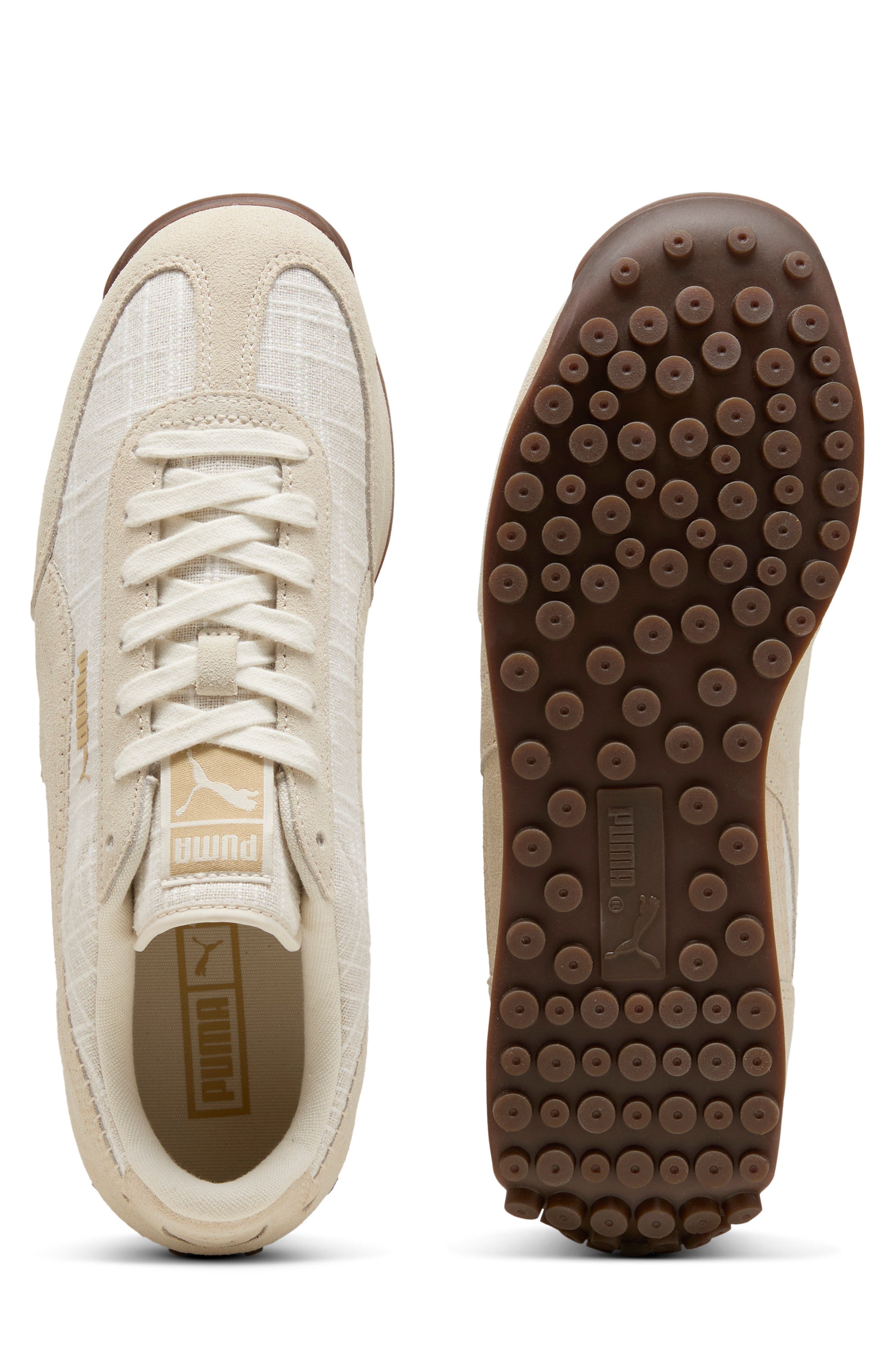 PUMA Easy Rider Straw Sneaker, Alternate, color, Alpine Snow/ Warm White