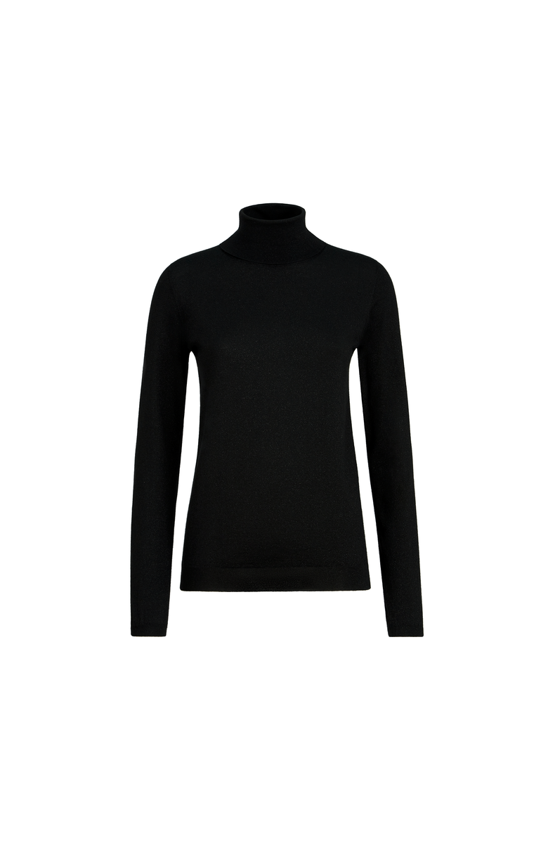 Brunello Cucinelli Cashmere and silk Sparkling sweater, Alternate, color, Black