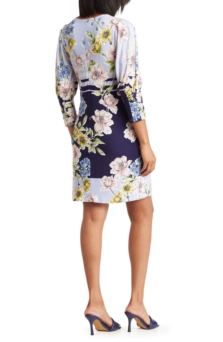 Vince Camuto Floral Shift Dress, Alternate, color, 