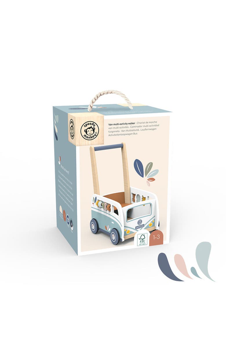 Speedy Monkey Van Multi-Activity Walker, Alternate, color, Multi