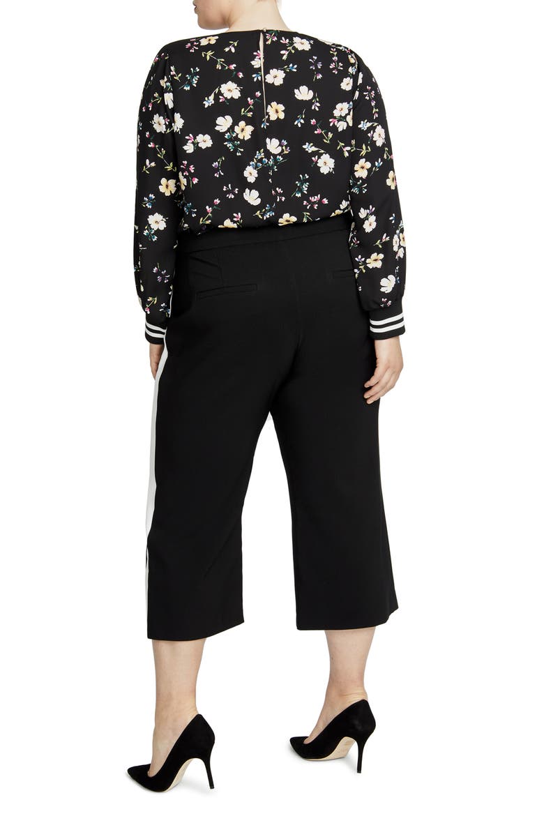 RACHEL Rachel Roy Gwen Crop Pants, Alternate, color, BLACK