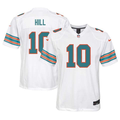Youth Nike Tyreek Hill White Miami Dolphins Alternate Player Game Jersey
