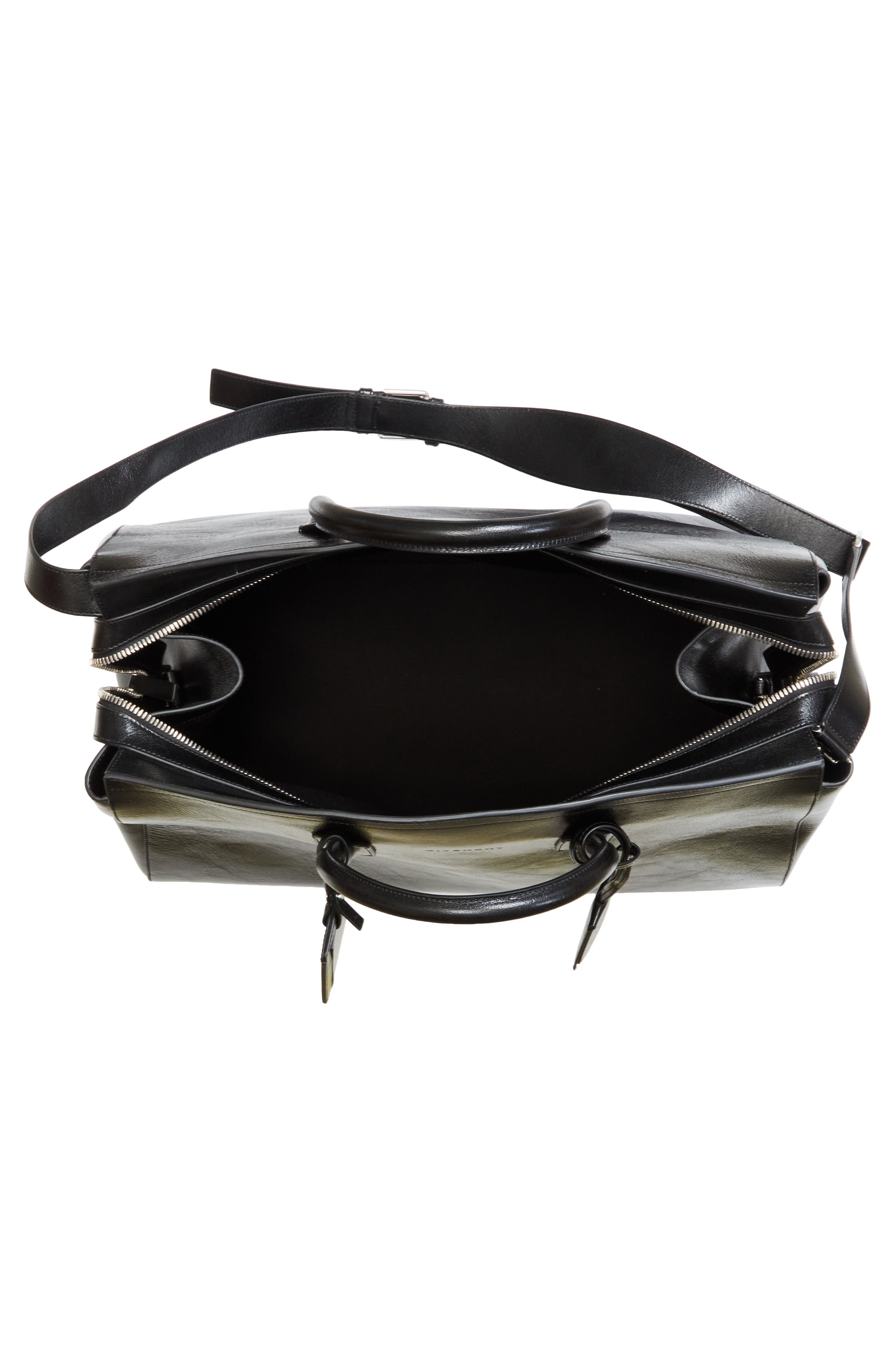 Givenchy Leather Travel Bag, Alternate, color, 