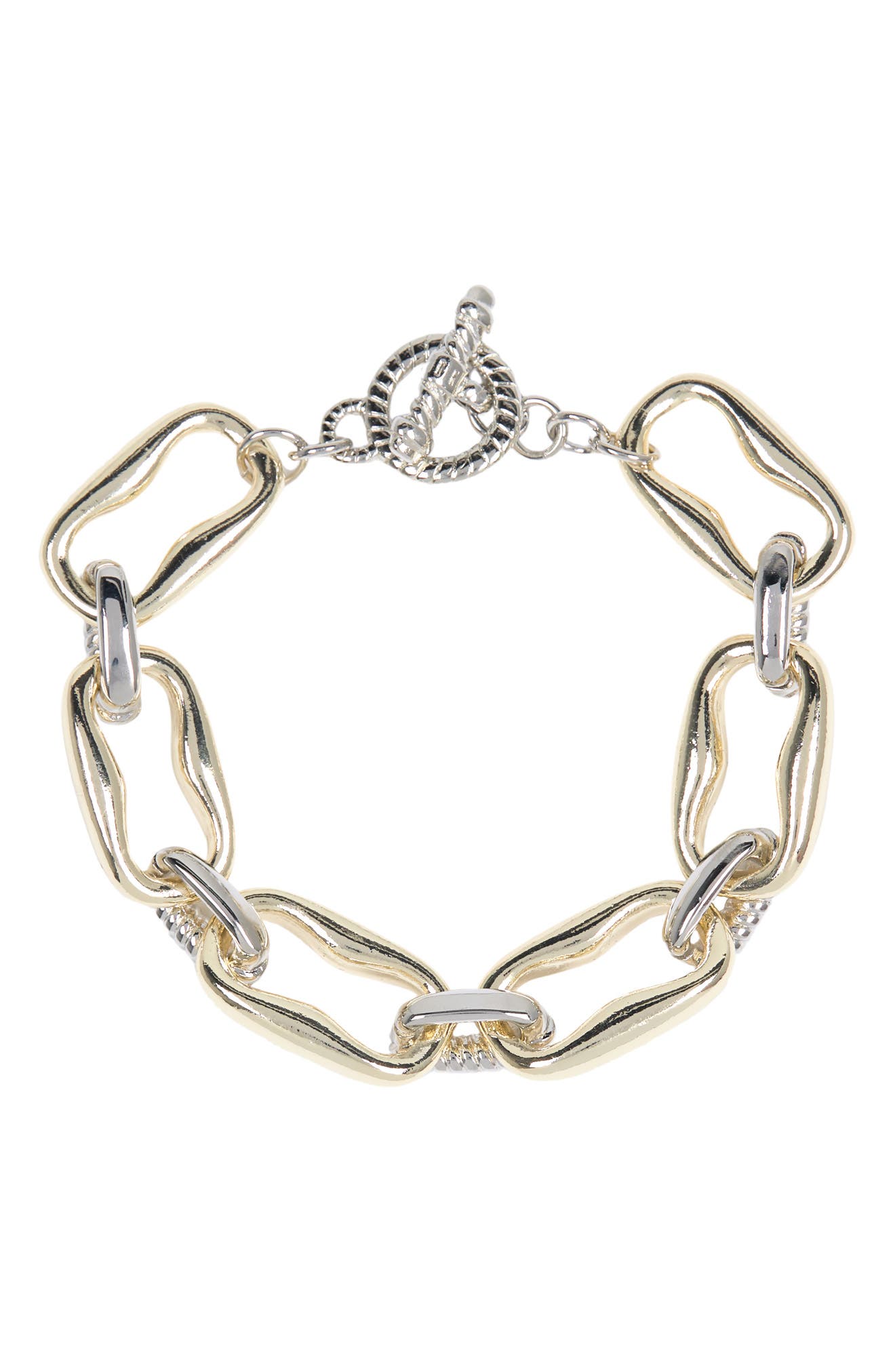 Juvell MESHMERIZE Twisted Cable Link Bracelet (Women) | Nordstromrack