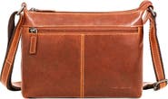JACK GEORGES City Leather Slim Crossbody