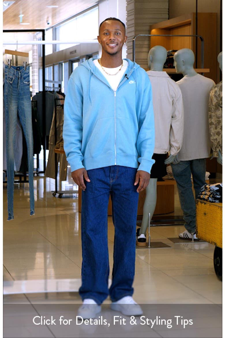 Club Fleece Zip Hoodie (Men) | Nordstrom