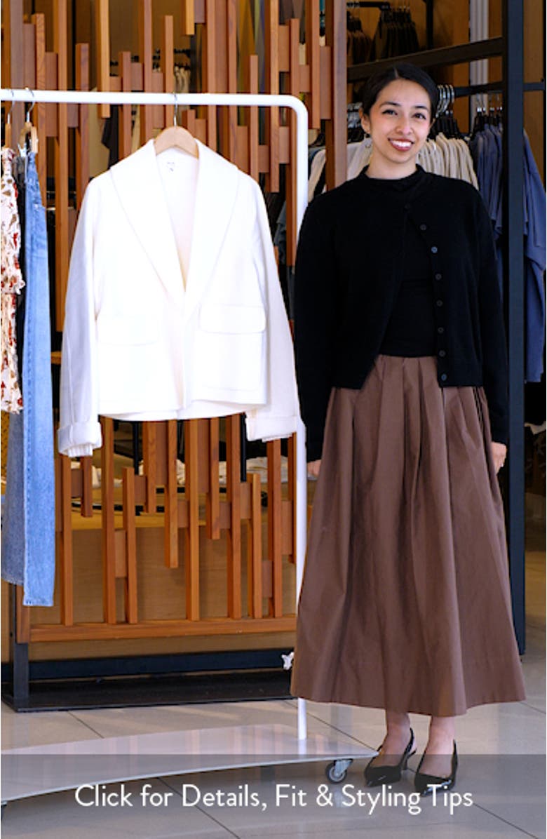 x @cellajaneblog Crop Icon Coat