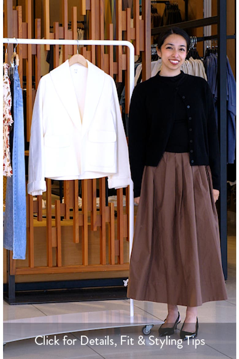 x @cellajaneblog Crop Icon Coat video