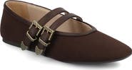 Journee Collection Florene Double Buckle Mary Jane Flat