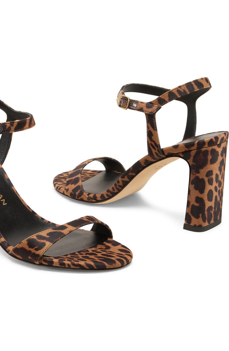 Stuart Weitzman Babette 85 Ankle Strap Sandal, Alternate, color, Classic