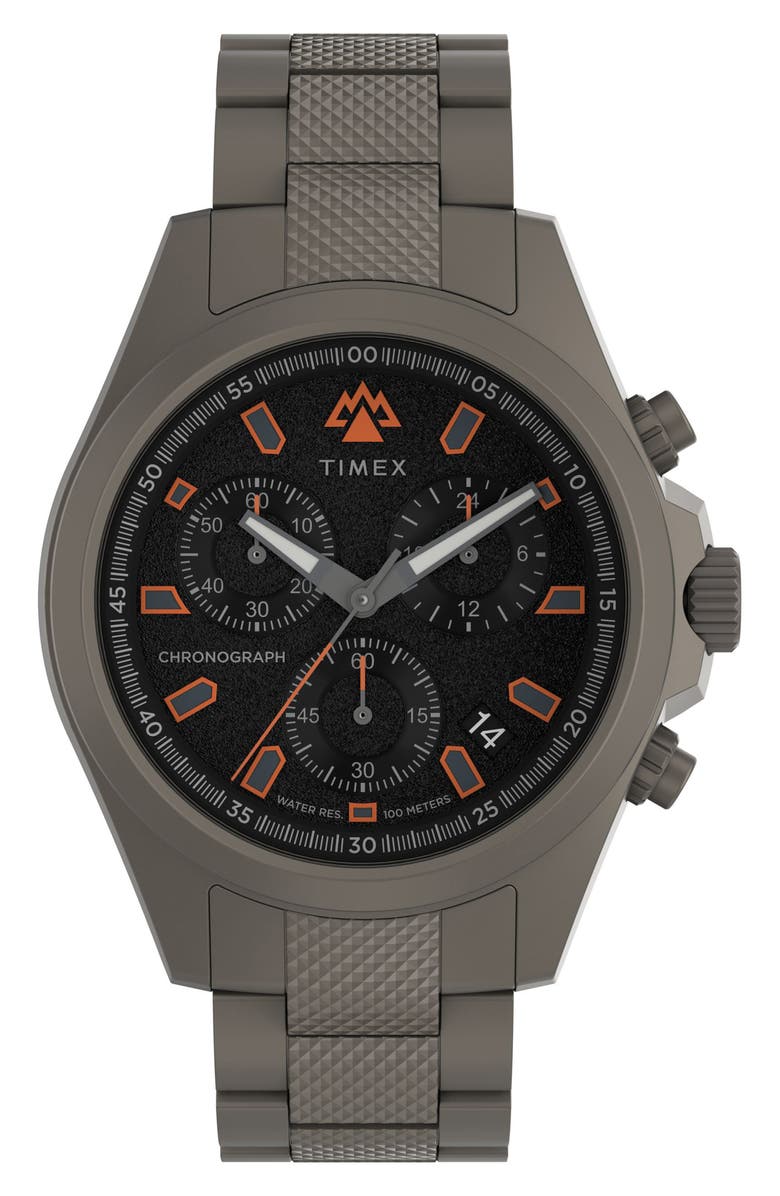 Timex<sup>®</sup> Expedition North<sup>®</sup> Field Chronograph Bracelet Watch, 43mm, Main, color,