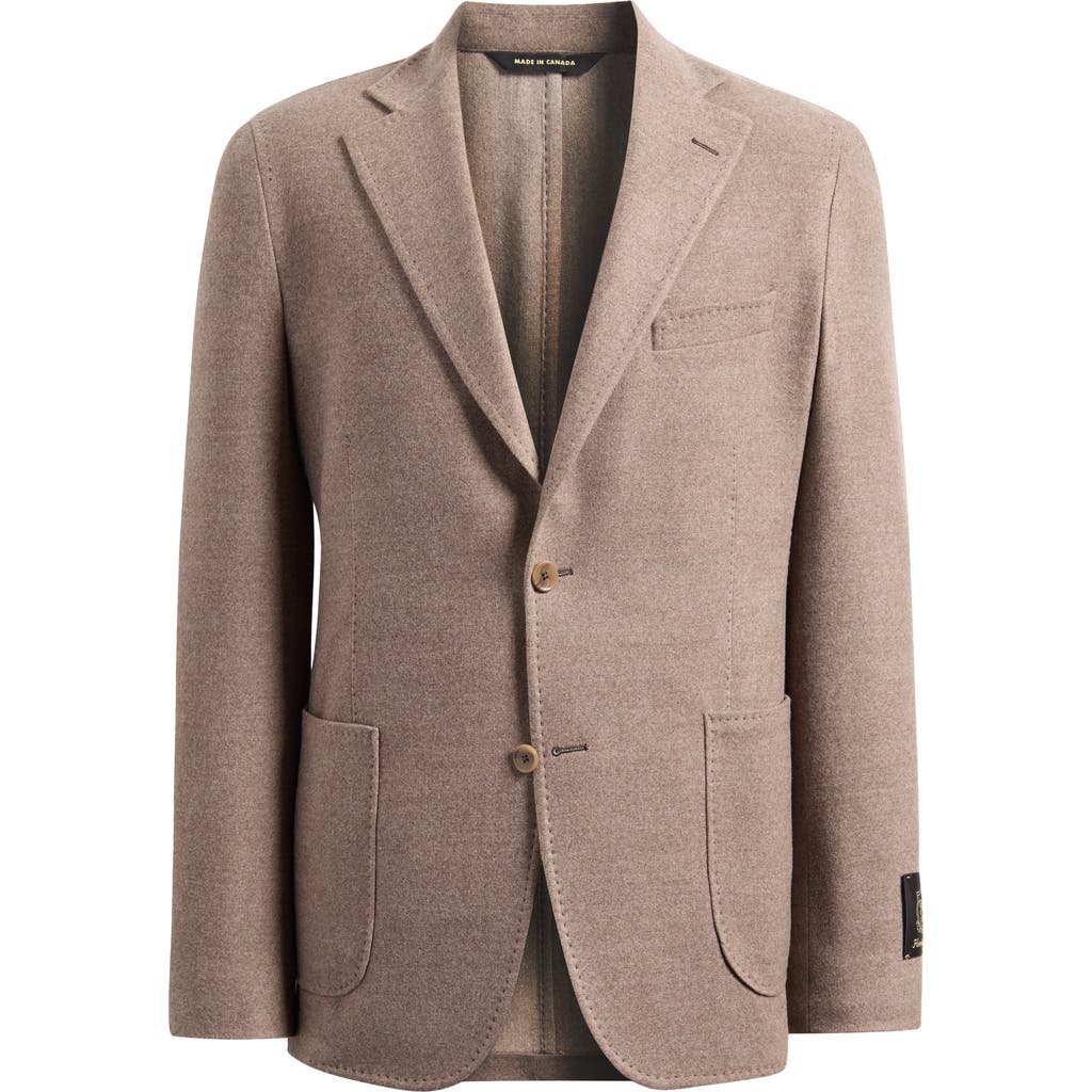 Heritage Gold Drago Wool Sport Coat In Brown