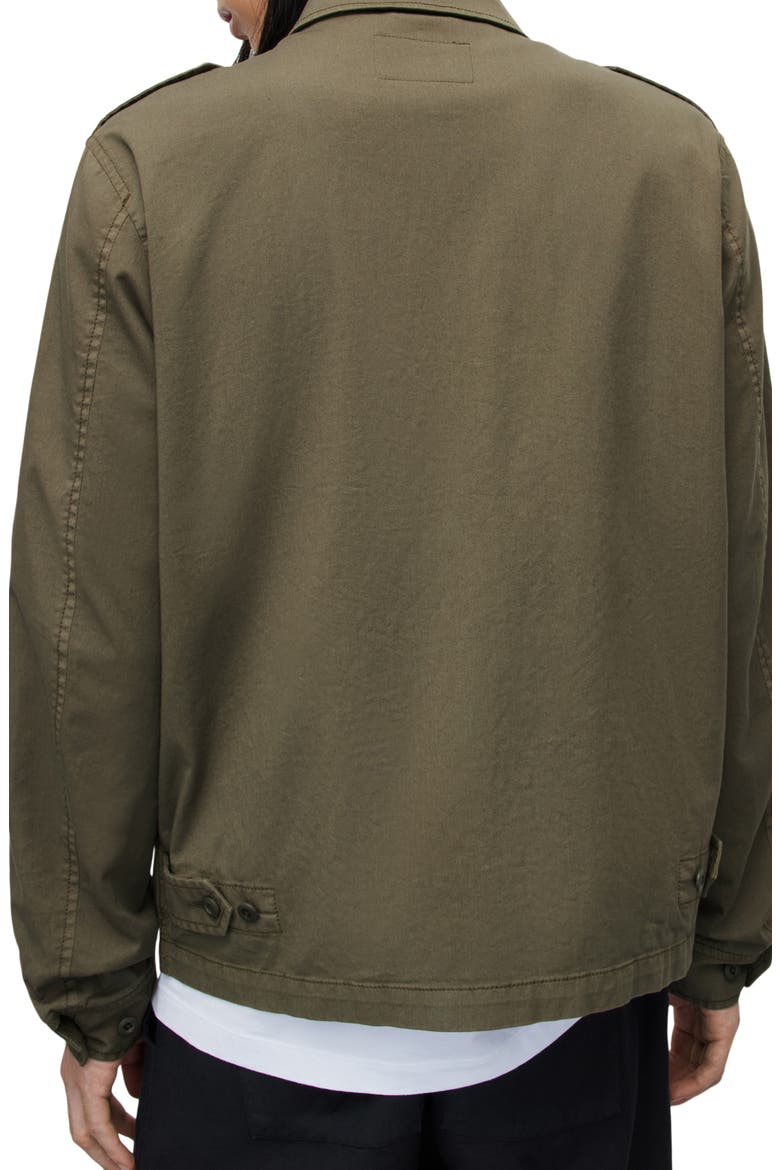 Solano Cotton Blend Jacket, Alternate, color, LEAF GREEN