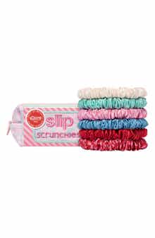 High Tide Pure Silk Skinny Scrunchie Set